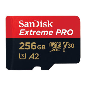 SanDisk Extreme PRO micro SDXC Memory Card Class 10 UHS-I U3 256GB