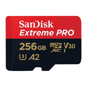 SanDisk Extreme PRO micro SDXC Memory Card Class 10 UHS-I U3 256GB