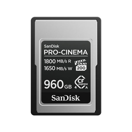 SanDisk PRO-CINEMA CFexpress Card Type A W/JC RPD2 VPG200 960GB