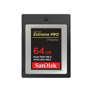 SanDisk Extreme Pro CFexpress Card Type B with Jewel Case RP 64GB