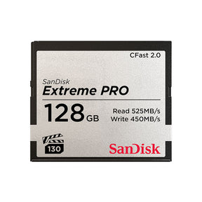 SanDisk Extreme Pro CFast 2.0 Full HD 4K Video Recording 128GB