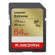 SanDisk Extreme SDXC Memory Card UHS-I V30 64GB
