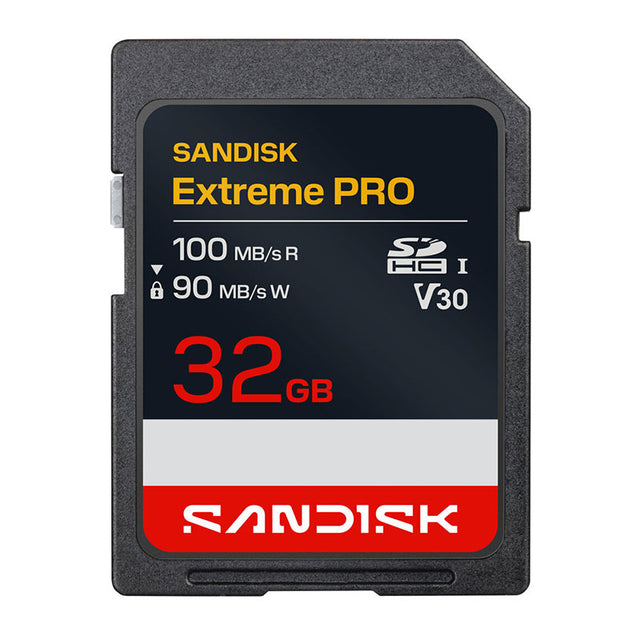 SanDisk Extreme Pro SDXC Memory Card UHS-I V30 32GB