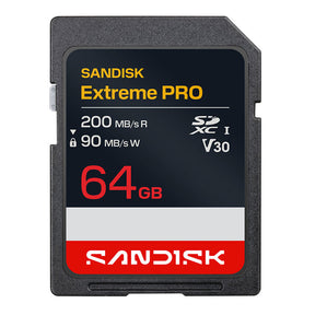 SanDisk Extreme Pro SDXC Memory Card UHS-I V30 64GB
