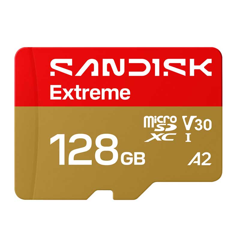 SanDisk Extreme Micro SDXC Memory Card UHS-I 128GB