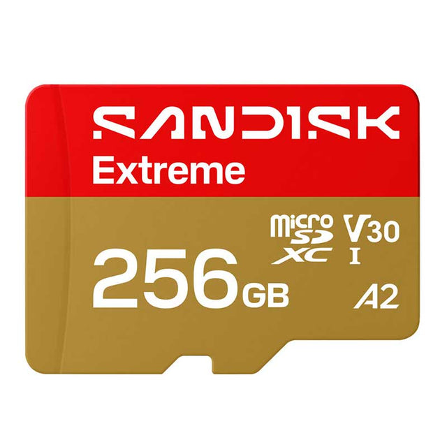 SanDisk Extreme Micro SDXC Memory Card UHS-I 256GB