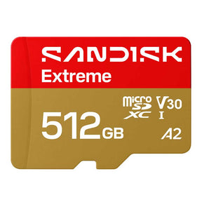 SanDisk Extreme Micro SDXC Memory Card UHS-I 512GB