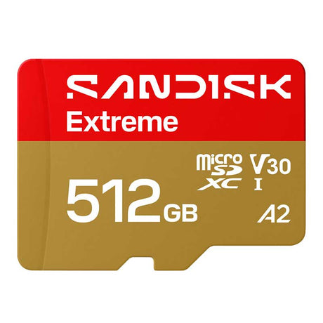SanDisk Extreme Micro SDXC Memory Card UHS-I 512GB