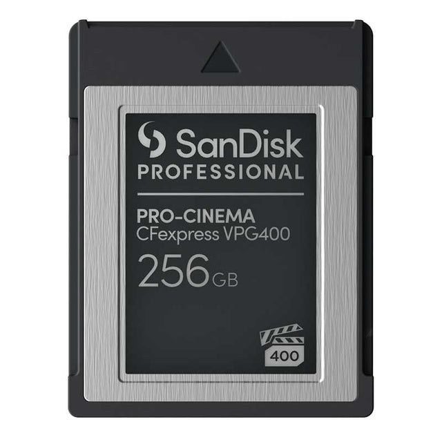 SanDisk Professional PRO-CINEMA CFexpress VPG400 Type-B Memory Card 256GB