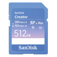 SanDisk Creator Series UHS-II SDXC V60 C10 U3 512GB