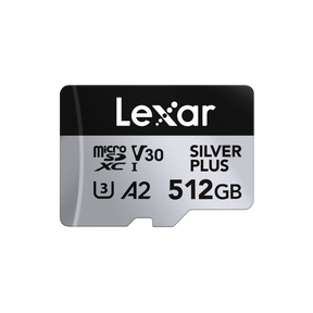 Lexar Professional SILVER PLUS microSDXC 512GB card