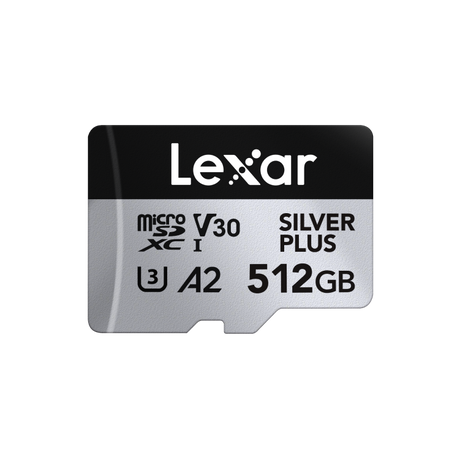Lexar Professional SILVER PLUS microSDXC 512GB card