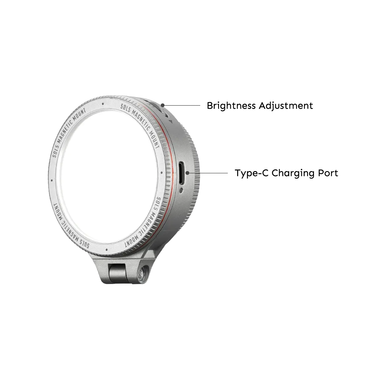 Harlowe Sol 5 Bi-Color Mobile Light for MagSafe