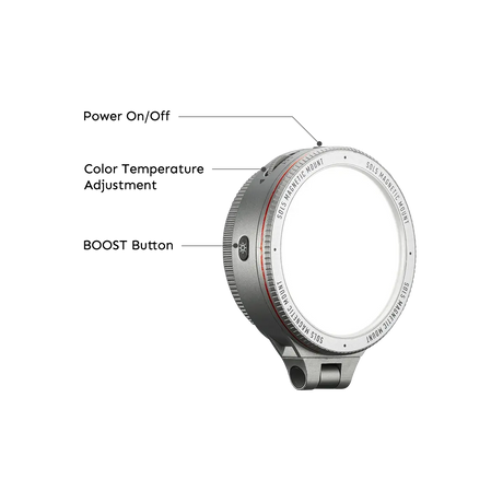 Harlowe Sol 5 Bi-Color Mobile Light for MagSafe