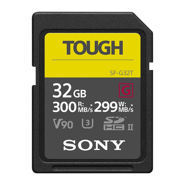 Sony Memory Card SF-G32/T1 UHS-II TOUGH SDHC CL10 V90 U3 32GB