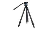 SIRUI ST-224+VH-10 Carbon Fiber Video Tripod Kit
