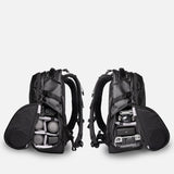 WANDRD STRATUS Photo 18L in Black — side access packed out