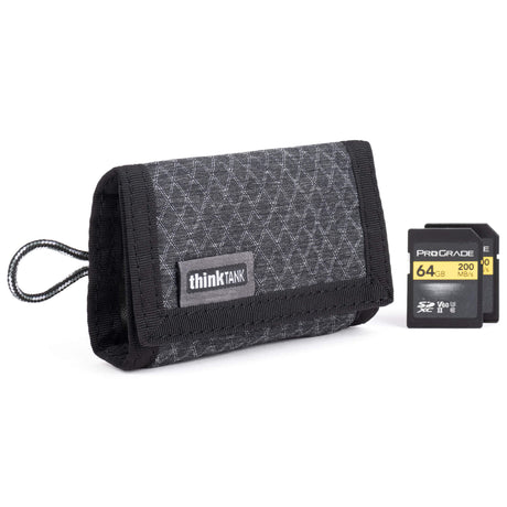 Think Tank Photo Secure Pixel Pocket Rocket Mini Memory Card Wallet (Black Slate) - view 3