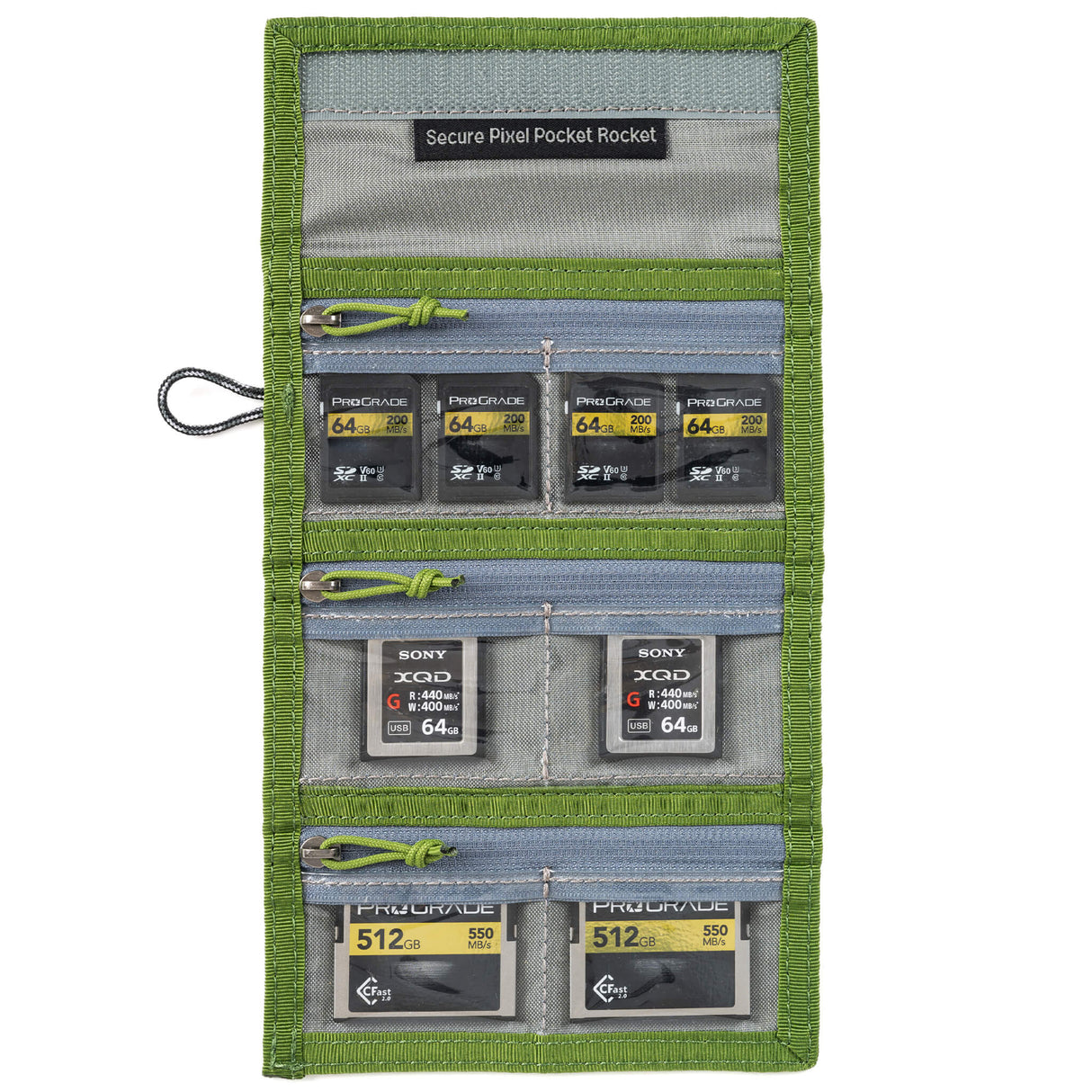 Think Tank Photo Secure Pixel Pocket Rocket V2 Memory Card Wallet (Highland Green) - view 5
