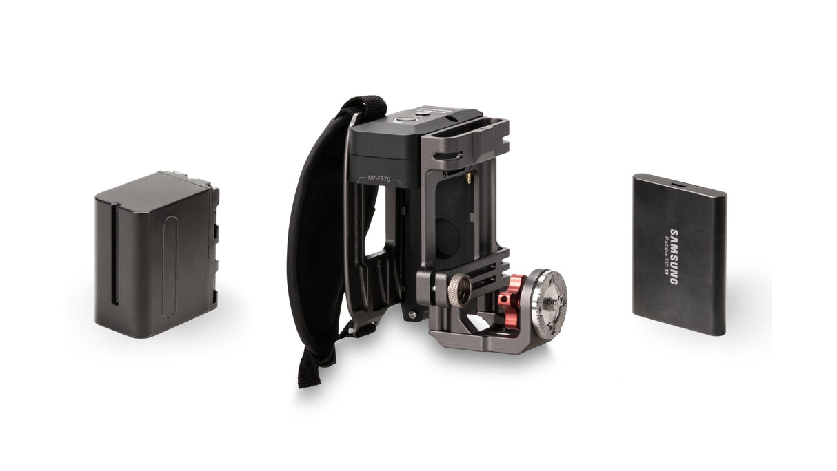 Tilta Side Focus Handle Type II (F970 Battery) ‚Äì Tilta Gray