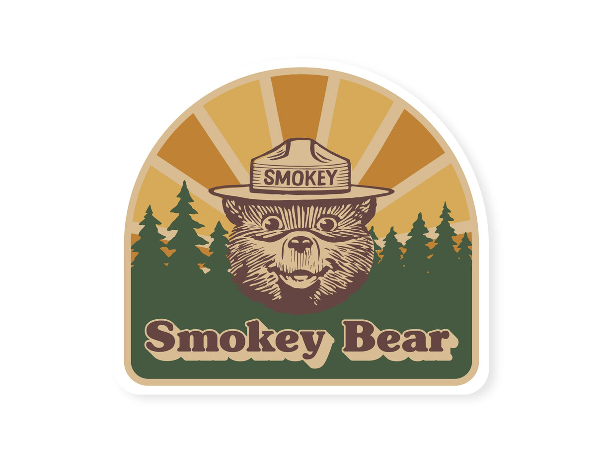Smokey Bear Sticker