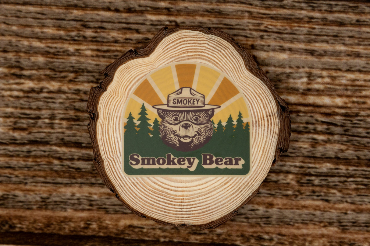 Smokey Bear Sticker