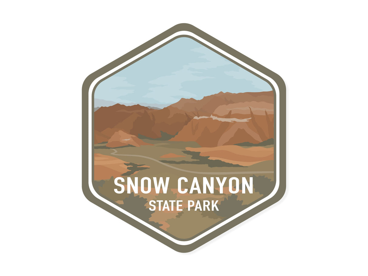 Snow Canyon State Park Sticker