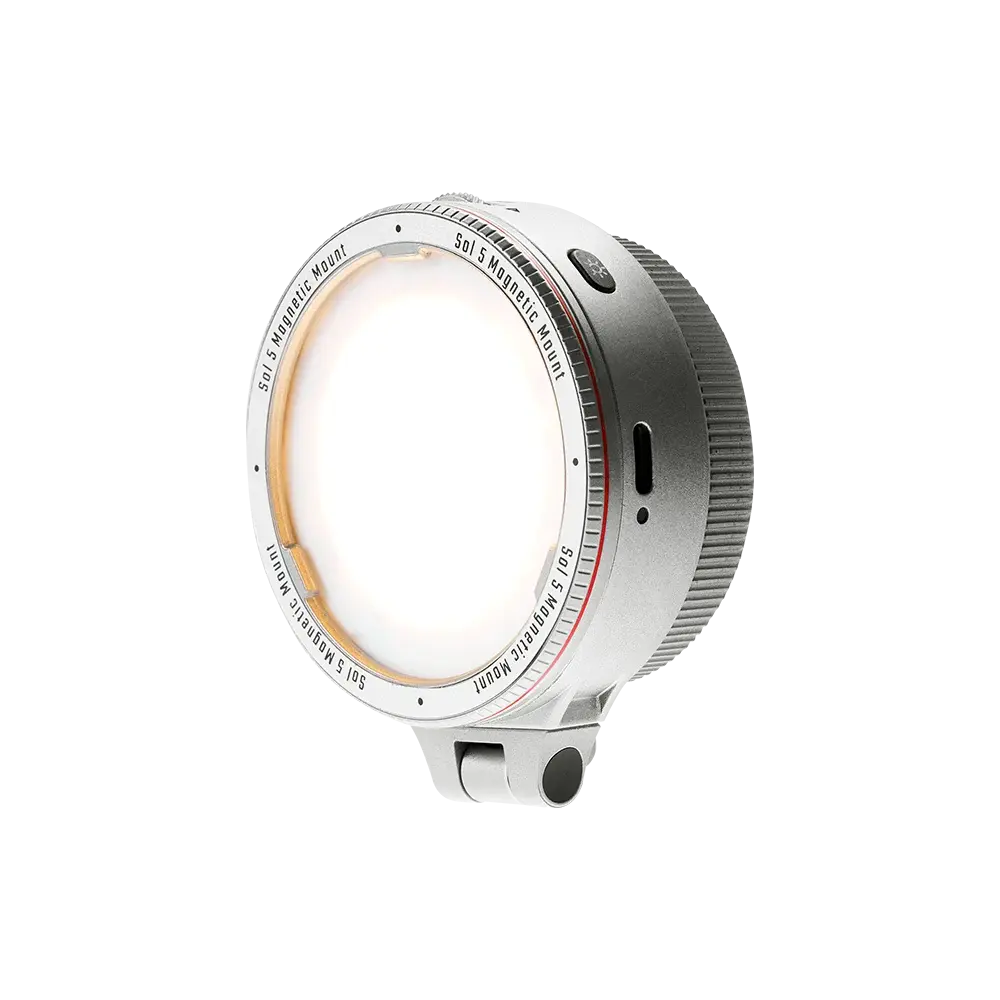 Harlowe Sol 5 Spectra RGBCW Mobile Light for MagSafe