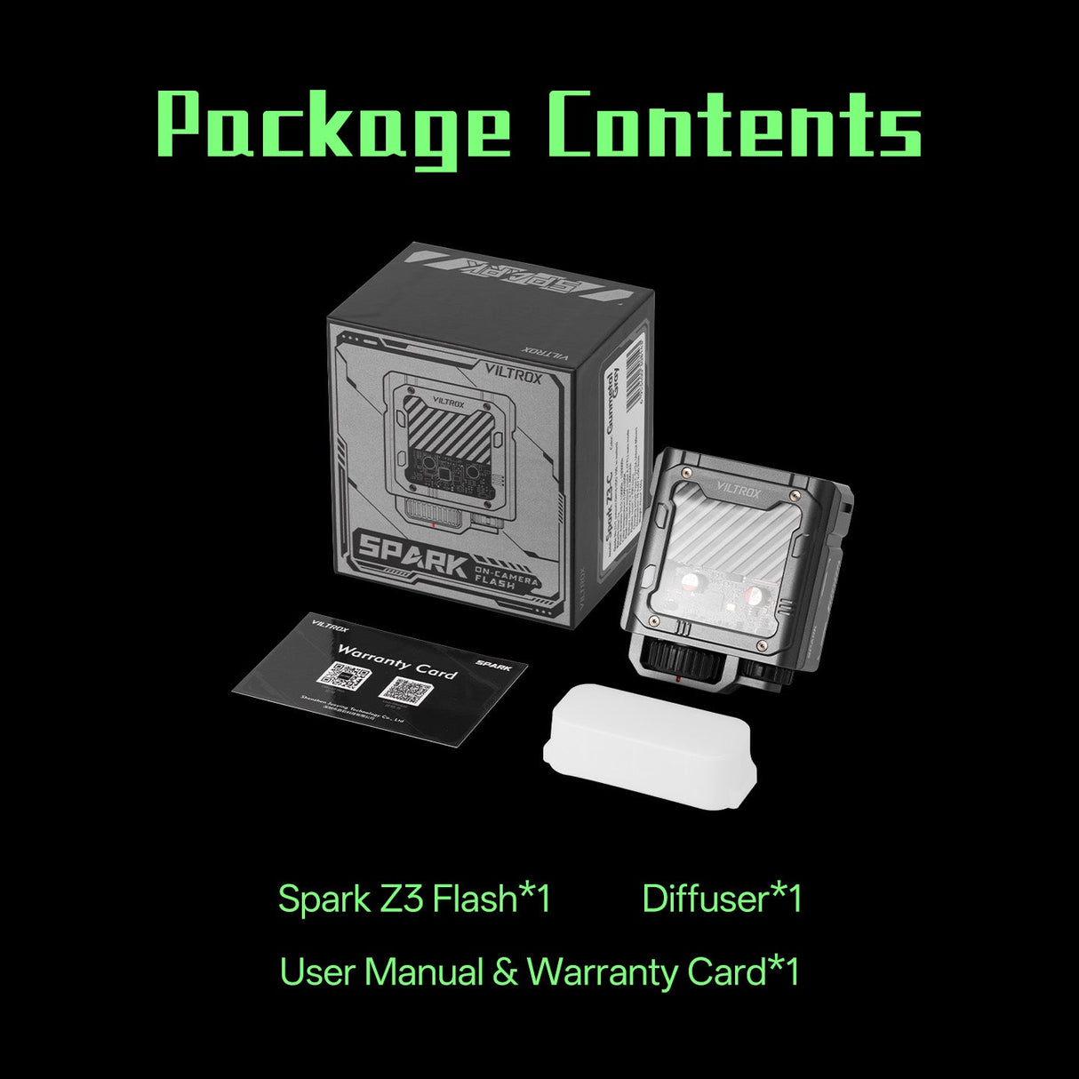 Viltrox Spark Z3 TTL On-Camera Flash