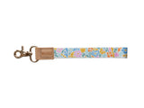 Summer Floral Wristlet Keychain