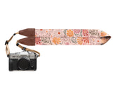 Sunset Floral Camera Strap