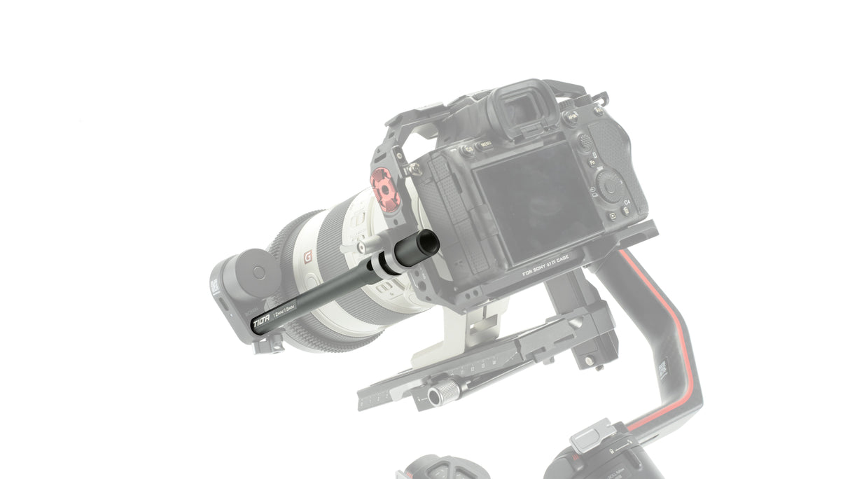 Tilta 15mm to 12mm DJI Rod Adapter (20cm) ‚Äì Black