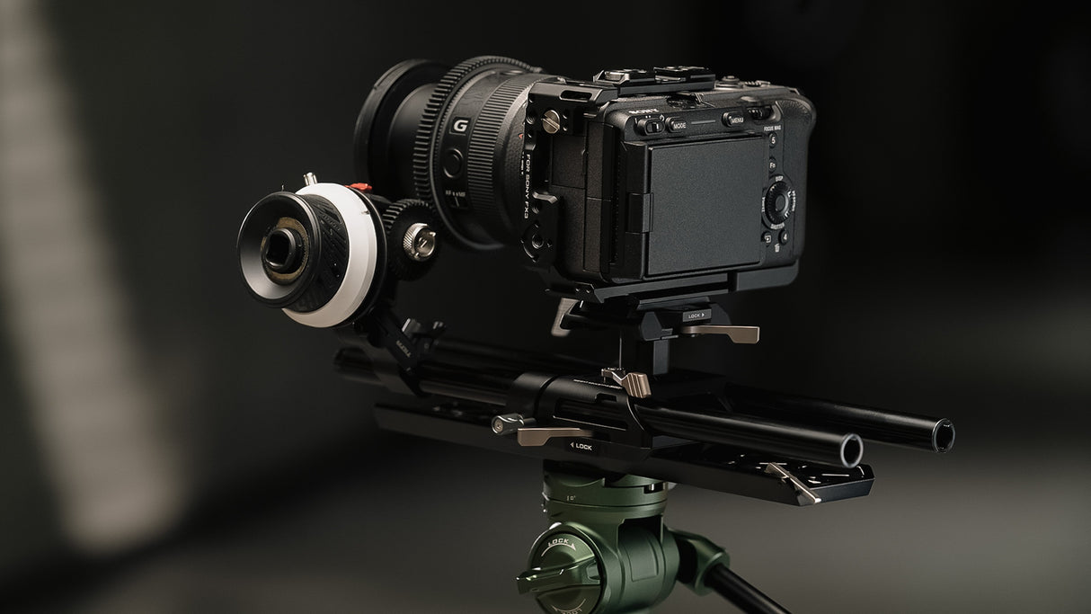 Tilta Arca Height Adjustable 15mm LWS Baseplate ‚Äì Black