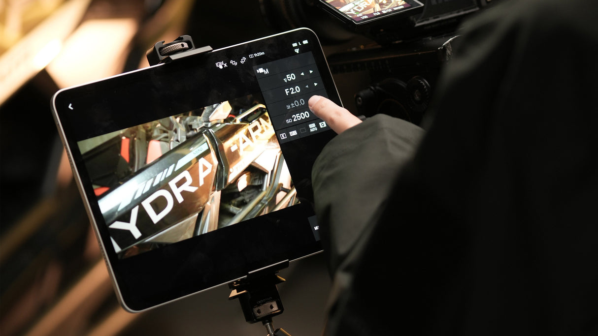 Multi-Functional Mounting Clamp for Apple iPad ‚Äì Black