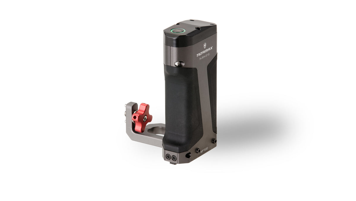 Tilta Side Power Handle with Run/Stop Type III (F570 Battery) ‚Äì Tilta Gray