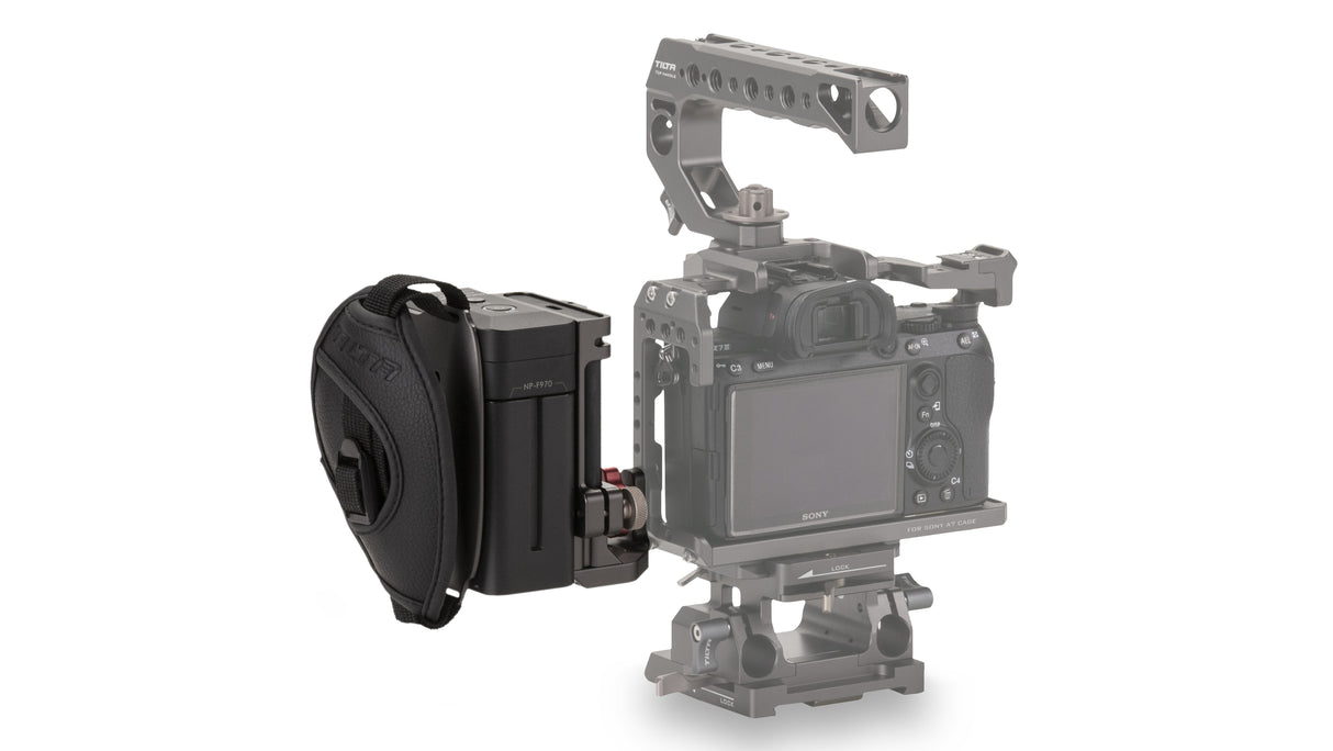 Tilta Side Focus Handle Type III (F970 Battery) ‚Äì Tilta Gray