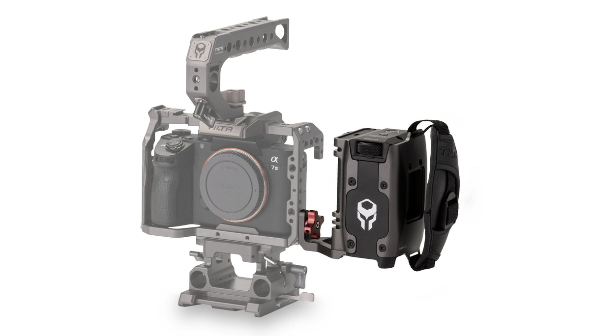 Tilta Side Focus Handle Type III (F970 Battery) ‚Äì Tilta Gray