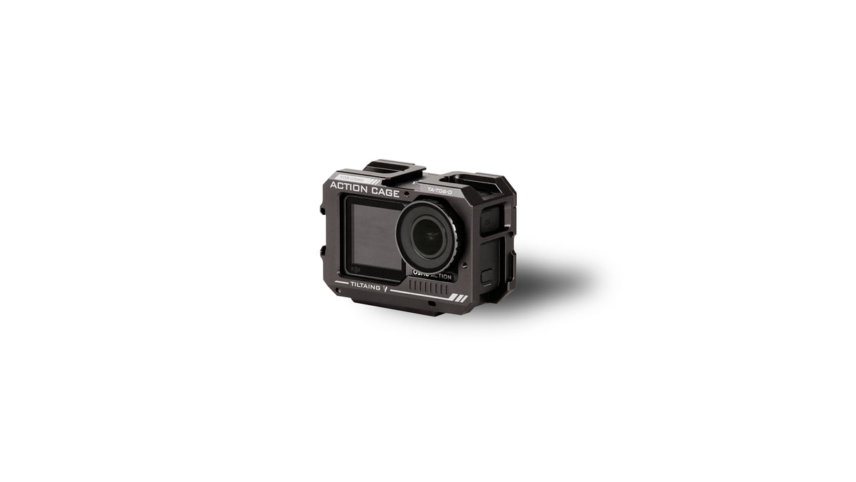Full Camera Cage for DJI Osmo Action ‚Äì Tilta Gray