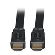 Tripp Lite High Speed Digital Video with Audio M/M Gold Flat HDMI 16FT Black 16FEET