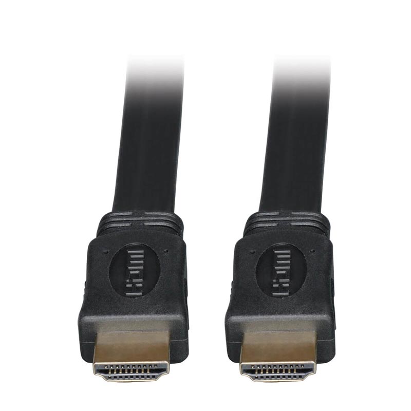 Tripp Lite High Speed Digital Video with Audio M/M Gold Flat HDMI 16FT Black 16FEET