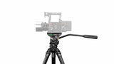 Tilta CT08 75mm Cine Fluid Head with 3-Stage Carbon Fiber Tripod Legs (8KG)