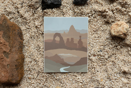 The Mighty 5 Utah Sticker
