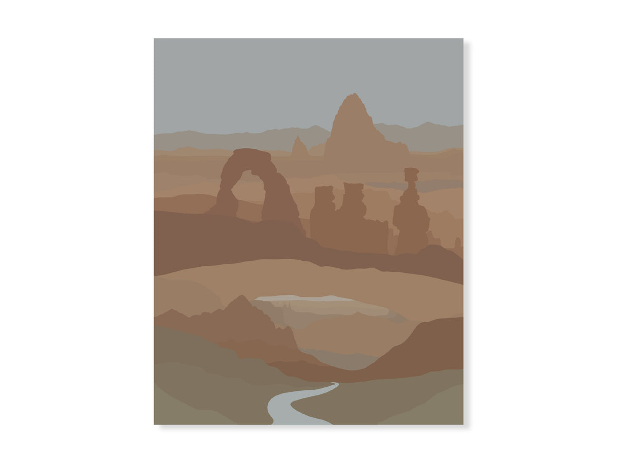 The Mighty 5 Utah Sticker