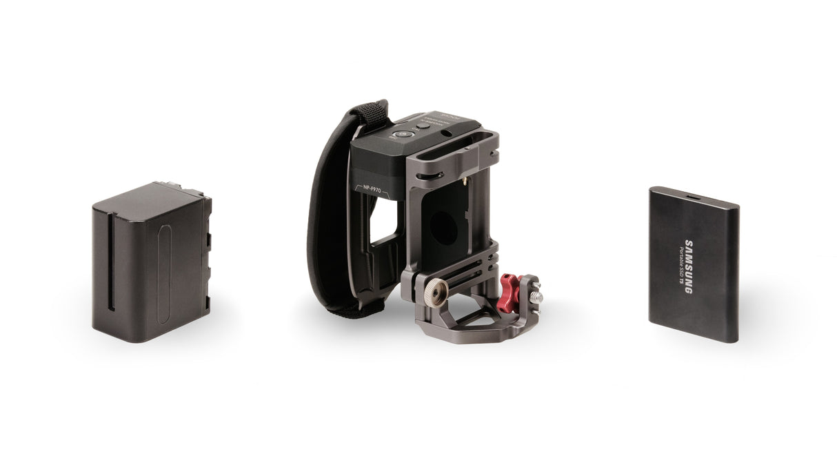 Tilta Side Focus Handle Type III (F970 Battery) ‚Äì Tilta Gray