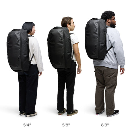 Travel Duffelpack | 65L | Black (PFAS)