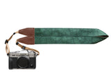 Tropical Leaf Camera Strap