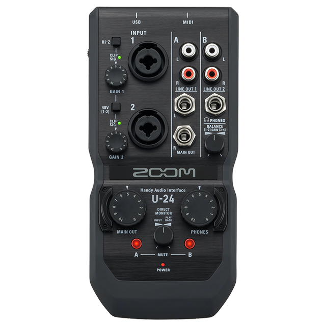 Zoom U-24 Handy Audio Interface