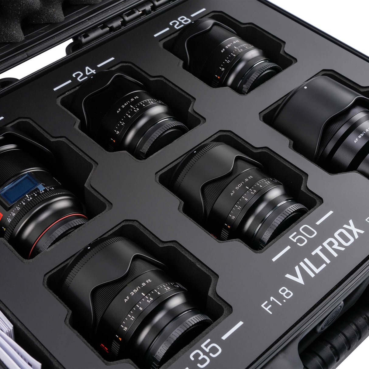 Viltrox AF F1.8 Full-Frame Lenses Kit for Sony E-Mount With Protective Case