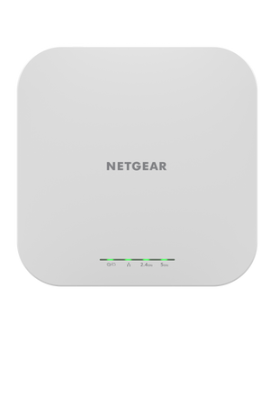 NETGEAR AX1800 Dual Band PoE Multi-Gig Insight Managed WiFi 6 Access Point with Power Adapter