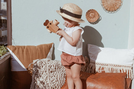 Super 8 Wooden Toy Camera